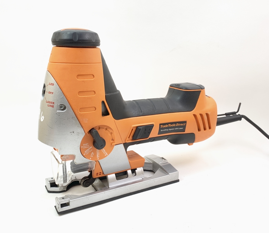 Brisbane Tool Library Scrolling Jigsaw with laser TRADE TOOLS DIRECT (1096)